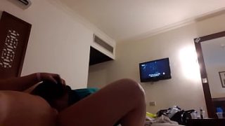 Hotel Room Threesome: My Girlfriend And I Double-team A Lesbian Illusionist