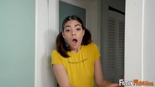 Threesome With My Stepmom And Stepsister