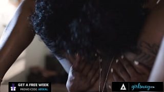 Detective Misty Stone Gets Pounded Hard By Her Partner Across The Police Desk