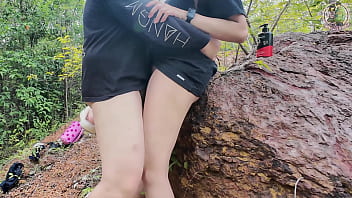 Thai Teen Amateur Gets Fucked Outdoors – Pov Creampie In Nature With Thai Moans