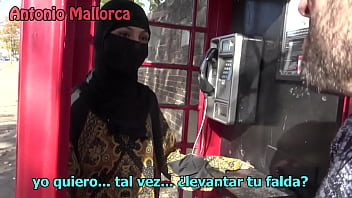 Massive Load Unleashed On The Veil Of A Seductive Arab Beauty