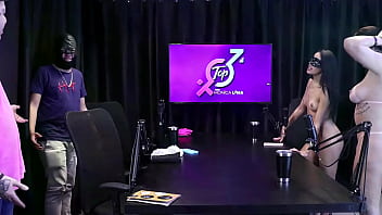 Masked Cuck Devours Monica Lima’s Drenched Pussy After Black Cock Had Its Fun – Imperium’s Young Studs Driven Wild With Raw Lust On Red