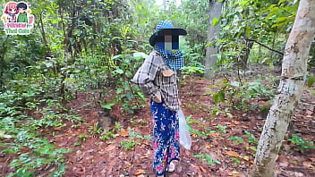 Thai Teen Girl Gets Her Tight Pussy Pounded While Mushroom Hunting