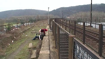 Daddy’s Rough Outdoor Fuck With A Naughty Teen