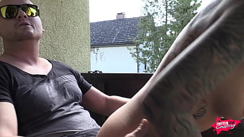 Balcony Fucking In Plain Sight