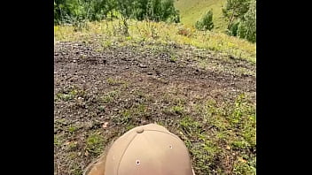 Horny Hiker’s Diary: Bending Over A Fat Ass Girl For A Public Fucking On The Trail