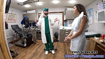 Mara Luv Gets Wired For Wild E-stim Pleasure And Mind-blowing Orgasms With Aria Nicole At Doctor-tampa.com