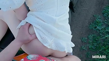 Naughty Teen With Perky Tits Gets Railed Outdoors By Amateur Boyfriend