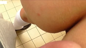 Public School Slut Gets Filled By Her Teacher In The Restroom Stall