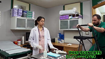 Tampa University’s Naughty Nurse: Angel Ramiraz’s Hands-on Physical Exam With Prostate Play And Hard Cocks – Full Video On Guysgonegyno!