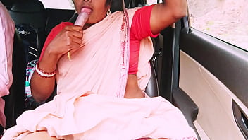Sultry Indian Maid Gets Nasty In The Car With Steamy Telugu Whispers