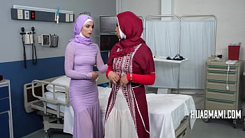 The Hijabi’s Forbidden Exam: White Doctor’s Seed Spills Deep Inside