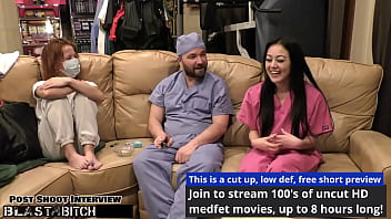Become The Nurse As Blaire Celeste Takes A Massive Cum Blast To Her Mouth