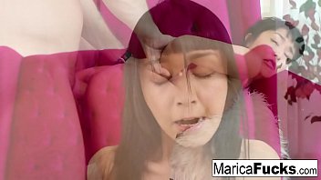 Sultry Asian Maid Gets On Her Knees To Service Her Boss’s Thick, Throbbing Cock