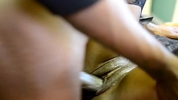 Armani Sticky’s Plump Ebony Ass Gets Pounded Hard By A Massive Black Cock