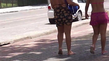 Sweet Little Thing Heading To The Beach With That Delicious Ass!