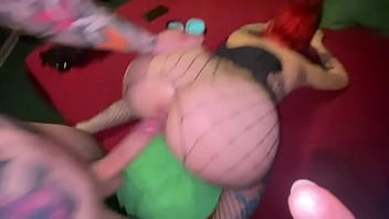 Gaping Slut Takes A Rough Pounding On Her Fat Ass
