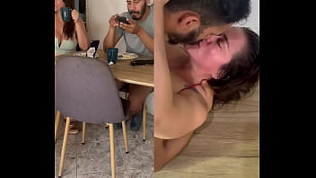 Homemade Amateur Mature And Young Second Part In The Dining Room