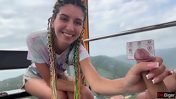 Ferris Wheel Stranger: A Public Mouthful Of Cum