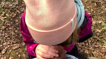 Forest Fuck: Deep Throat And Swallowing Every Drop