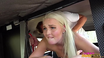 Luscious Blonde Lovita Fate’s Wild Ride: Taking A Thick Cock Break In Her Fake Taxi