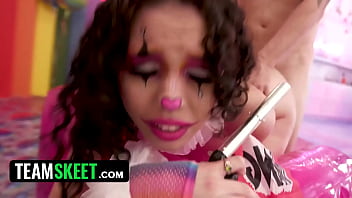 Clussy: Clown Cunt & Cock Conjuring With Satine Summers And Chad Alva – Teamskeet’s Filthy Lab