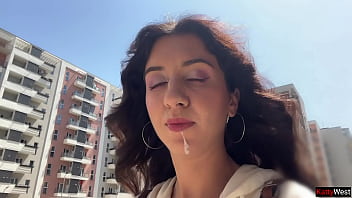 Horny Katty West Demands A Stranger’s Load On Her Face For A Filthy Public Cumwalk