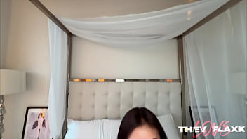 Nicole Doshi’s Asian Pussy Grips And Milks Her Favorite Black Cock