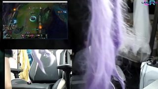 Naked Teen Stroking His Cock While Dominating In League Of Legends Urf Mode Part 1