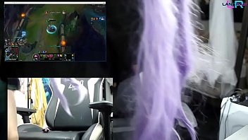 Naked Teen Stroking His Cock While Dominating In League Of Legends Urf Mode Part 1