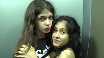 Elevator Orgy: A Risky Public Anal Threesome