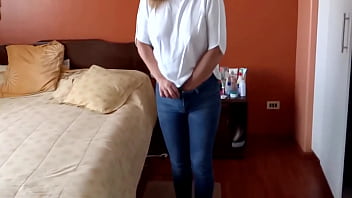 Mature Latina Fingers Her Wet Pussy While Watching Them Shoot Their Loads Right In Front Of Her