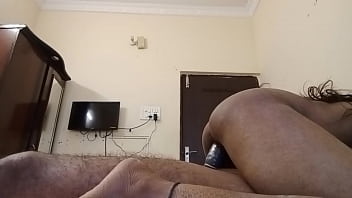 Desi Bhabhi’s Forbidden Backdoor Pleasure: A Close-up Of Her Glistening Asian-american Pussy
