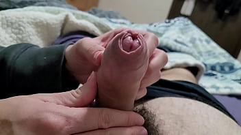 Teasing Handjob Builds To A Wild, Messy Climax
