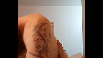 Sloppy Gushing All Over His Massive Cock