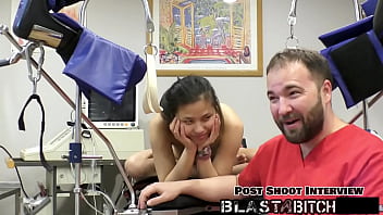 Naughty Nurse Raya Nguyen’s Oral Obsession: A Double Dose Of Deep Throat Before Her Medical Exam