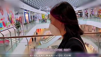 Fitting Room Blowjob For A Big Mac – Public Agent Fucks A Naughty Student In The Mall And Makes Out With Pussy