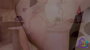 Stepson Pounds His Busty Stepmom’s Massive Natural Melons