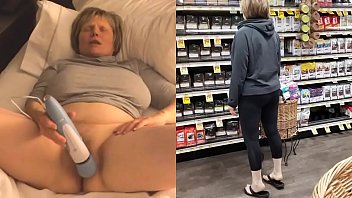 Horny Granny’s Grocery Run: Aisle By Aisle With A Masturbating Maniac