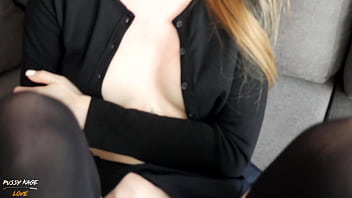 My Stepsister’s Stockings Were Dripping With My Hot Load