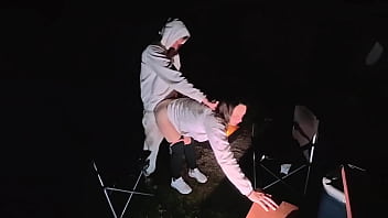 Sneaky Campsite Fuck With My Naughty Wife
