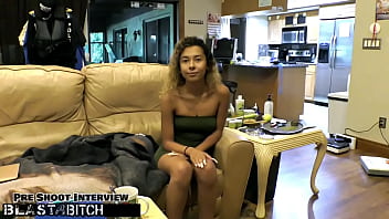 Kalani Luana Takes A Thick Load All Over Her Tummy