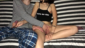 My Stepbrother’s Skilled Hands Guided Mine To His Cock, Unleashing An Unforgettable Climax