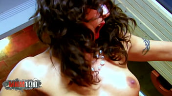 Sizzling French Brunette Lou Charmelle Takes It Rough And Deep In The Ass