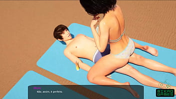 A Day At The Beach With My Hot Stepmom