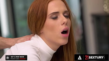Double Penetration With A Fiery Redhead: Holly Takes Two Cocks And A Face Full Of Cum