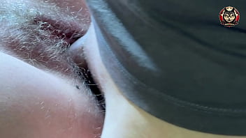 Glistening Bush Up Close: A Deep, Messy Creampie Finish