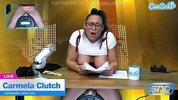 Sultry Latina Anchor Caught Pleasuring Herself Live On Tv