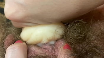 Rough Fetish Fuck: Big Clit Hairy Cunt Pounded