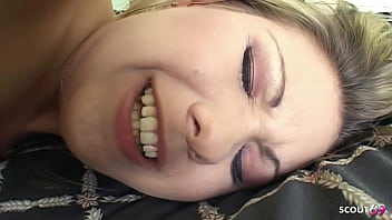 Curvy Blonde Teen Stepsis Helps Hung Stepbro With Rough Sex While Home Alone And Takes His Load